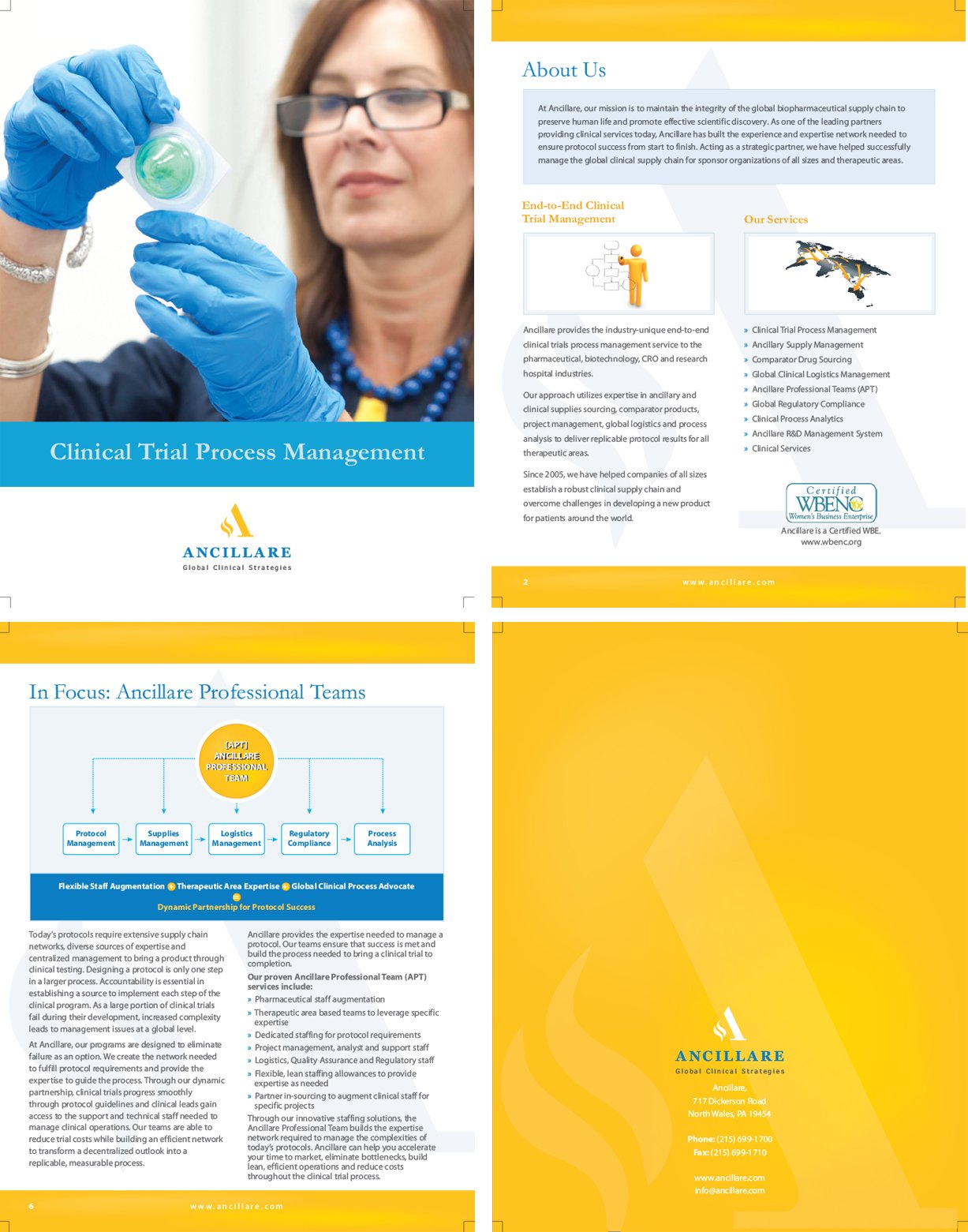 Brochure design